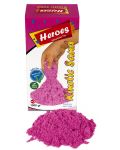 Кинетичен пясък в кутия Heroes  - Розов цвят, 1000 g - 2t
