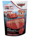 Кинетичен пясък Red Castle - Disney Cars 3, червен, 500 g - 1t