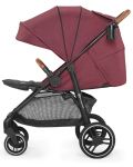 Бебешка количка KinderKraft Grande 2020 - С червен сенник - 5t