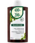 Klorane Quinine Шампоан против косопад, промо разфасовка, 400 ml - 1t