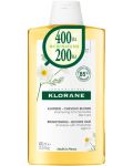 Klorane Chamomile Озаряващ шампоан, 400 ml (Лимитирано) - 1t
