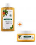 Klorane Mango Комплект - Хидратиращ шампоан и Маска, 400 + 150 ml (Лимитирано) - 1t