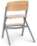 Комплект столче за хранене и шезлонг KinderKraft - Livy и Calmee, дървени - 5t