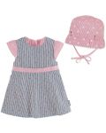 Комплект детска рокля и лятна шапка с UV 30+ защита Sterntaler - 62 cm, 4-5 месеца - 1t