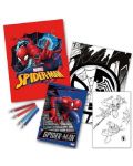 Комплект за оцветяване Kids Licensing - Spider-Man - 2t