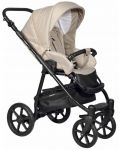 Комбинирана детска количка 3в1 Baby Giggle - Broco, бежова - 3t