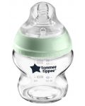 Комплект стъклени шишета за новородено Tommee Tippee Easi-Vent - С четка - 3t