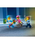 Конструктор Lego City - Полицейско преследване с камион за сладолед (60314) - 5t