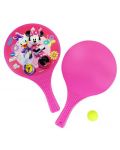 Комплект за тенис на маса Mondo - Minnie Mouse, хилки и топче - 2t