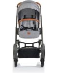 Комбинирана детска количка Cangaroo - Icon 2 в 1, сива - 7t