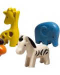 Комплект дървени играчки PlanToys - Животни - 3t