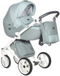 Комбинирана детска количка 3 в 1 Baby Giggle - Porto, зелена - 1t