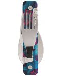 Комплект за хранене Akinod - Multifunction Cutlery 13H25, Hibiscus - 2t