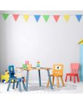 Комплект детска маса с 2 столчета Ginger Home - Ghosts - 6t