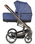 Комбинирана детска количка Cangaroo - Icon 2в1, деним - 2t