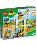 Конструктор LEGO Duplo Town - Строителен кран (10933) - 1t