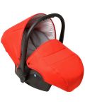 Комбинирана детска количка 3в1 Baby Giggle - Broco, червена - 4t