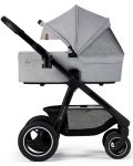 Комбинирана бебешка количка 2 в 1 KinderKraft - Everyday, светлосива - 2t