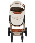 Комбинирана детска количка Moni - Alma, бежова - 2t