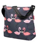 Комплект чувалче за крака и чанта за количка Cosatto - Pretty Flamingo - 2t