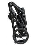 Комбинирана бебешка количка 3 в 1 Tutek - Diamos Pro 3, лилава - 9t
