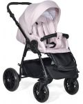 Комбинирана детска количка 3в1 Baby Giggle - Torino, розова - 3t