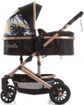 Комбинирана бебешка количка Chipolino - Естел, Листа - 8t