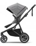 Комбинирана бебешка количка 2 в 1 Thule - Sleek, Grey Melange - 5t