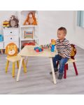 Комплект детска маса с 2 столчета Ginger Home - Animals - 10t