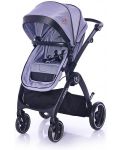 Комбинирана детска количка Lorelli - Adria, Grey - 5t