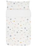 Комплект детски чаршафи Baby Clic - Ufo, 70 х 140 cm  - 1t