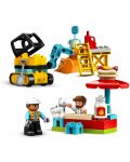 Конструктор LEGO Duplo Town - Строителен кран (10933) - 5t