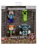 Комплект фигури Jada Toys - Minecraft, 4 броя - 1t