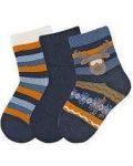 Комплект детски чорапи Sterntaler - 17/18 размер, 6-12 месеца, 3 чифта - 1t