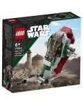 Конструктор LEGO Star Wars - Корабът на Боба Фет, Microfighter (75344) - 1t