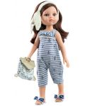 Комплект дрехи за кукла Paola Reina Amigas - Гащеризон на райета, 32 cm - 1t
