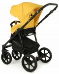 Комбинирана детска количка 3в1 Baby Giggle - Broco, жълта - 4t