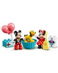 Конструктор Lego Duplo Disney - Влак за рождения ден на Mickey и Minnie (10941) - 6t