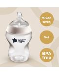 Комплект за новородено Tommee Tippee Closer to Nature - С четка за шишета, унисекс - 3t
