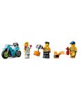 Конструктор LEGO City - Предизвикателство с камион за каскади и огнен обръч (60357) - 4t