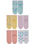 Комплект детски чорапи Sterntaler - 5 чифта, 17/18, 6-12 месеца - 1t