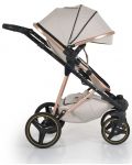 Комбинирана бебешка количка 3 в 1 Moni - Florence, бежова - 6t