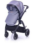 Комбинирана детска количка Lorelli - Adria, Grey - 6t