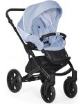 Комбинирана детска количка 3в1 Baby Giggle - Mio, синя - 3t