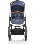 Комбинирана детска количка Cangaroo - Icon 2в1, деним - 4t