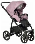 Комбинирана детска количка 3в1 Baby Giggle - Broco Eco, розова - 3t