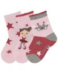 Комплект детски къси чорапи Sterntaler- 27/30 размер, 5-6 години, 3 чифта - 1t