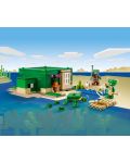 Конструктор LEGO Minecraft - Къщата на костенурката на плажа (21254) - 5t