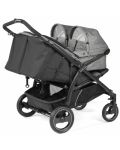 Количка за близнаци Peg Perego - Book for two, Cinder - 6t