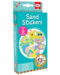 Комплект за рисуване с пясък Galt - Стикери със животни - 1t